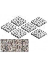 Large Fieldstone Floor Tiles (Set of 12)